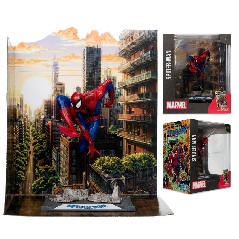 Marvel Spider-Man 1:10th Scale Action Figure with Art Card