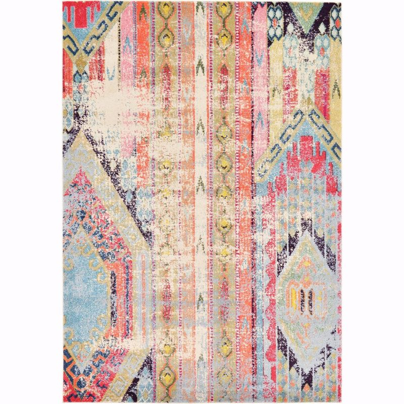 Unique Loom 6' 1 x 9' 0 Multi Sedona Yosemite Area Rug
