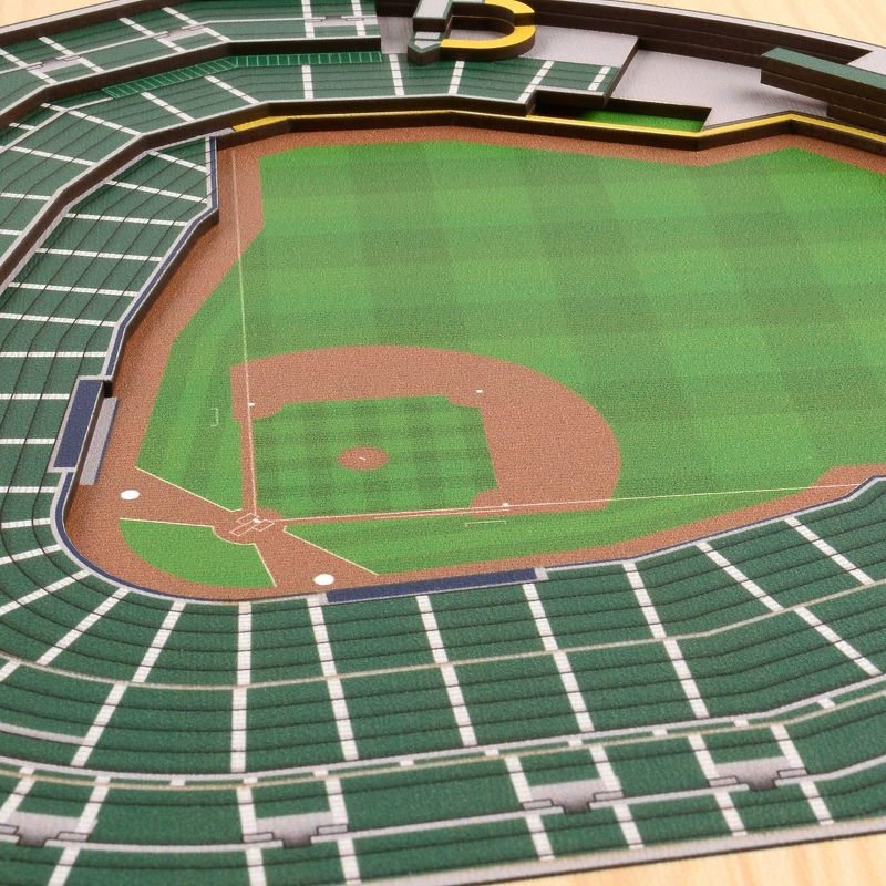 MLB Milwaukee Brewers 5-Layer Stadiumviews 3D Wall Art