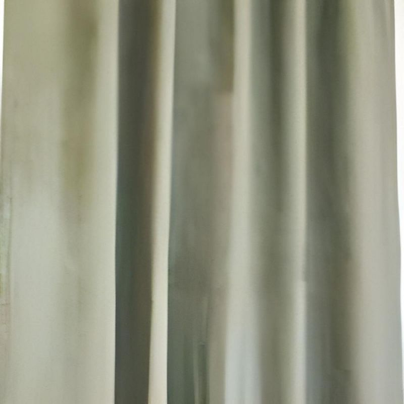 Commonwealth Thermalogic Weather Insulated Cotton Fabric Tab Panels Pair - 40x84" - Sage