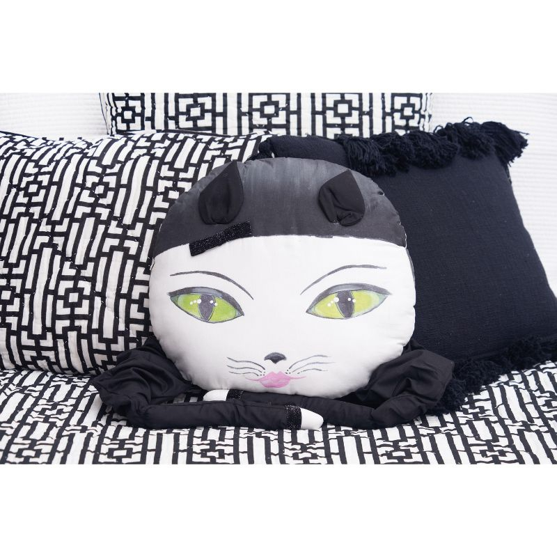 Gallerie II Scratch Zombinaland Halloween Decorative Soft Figurine Pillow