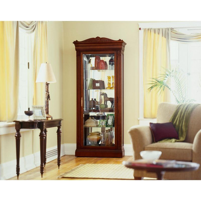 Howard Miller Embassy Curio Cabinet 680243 Embassy Cherry
