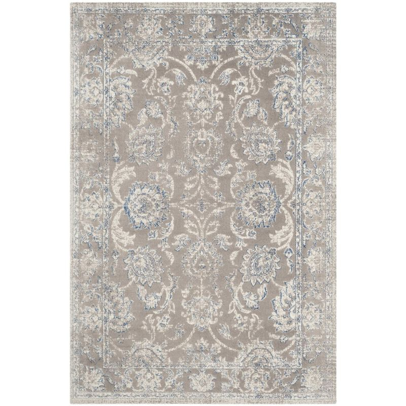 Patina PTN316 Machine Made Indoor Area Rug - Taupe/Blue - 5'1"x7'6" - Safavieh
