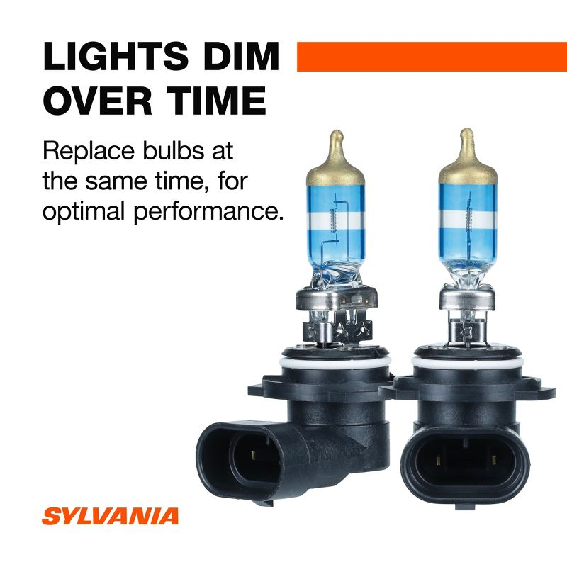 SYLVANIA - 9006 SilverStar Ultra - High Performance Halogen Headlight Bulb, High Beam, Low Beam and Fog Replacement Bulb (Contains 2 Bulbs)