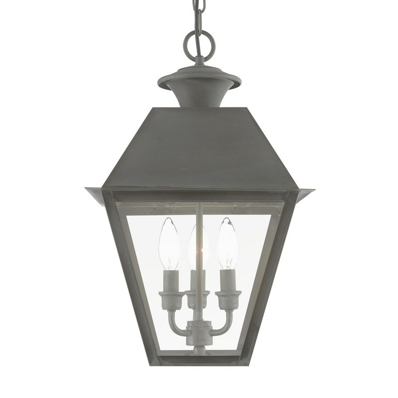 Livex Lighting Wentworth 3 - Light Pendant in  Charcoal