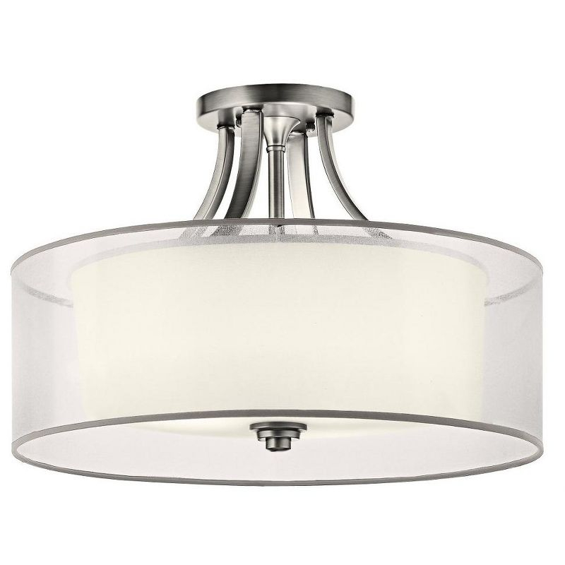 Kichler Lighting Lacey 4 - Light Semi-Flush Mount in  Antique Pewter