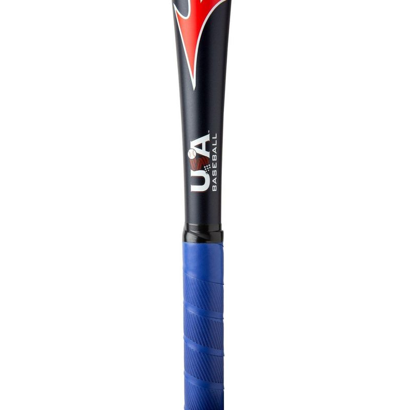 Mizuno B21-Hot Metal - Big Barrel Tee Ball Usa Baseball Bat (-12) Youth - Boys Size 25 Inches In Color Navy-Red (5110)