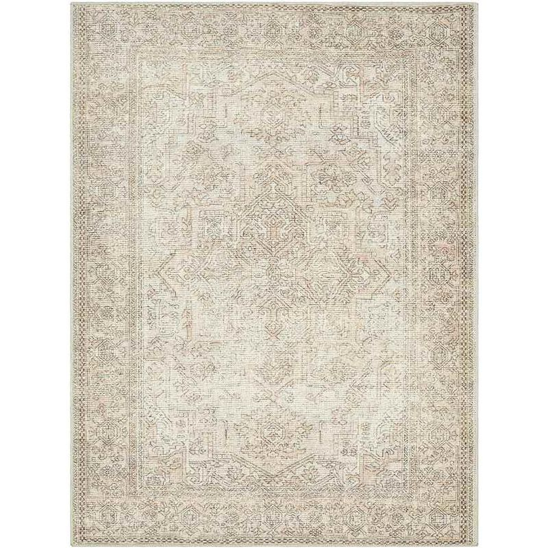 Mark & Day Margot 5'3"x7' Rectangle Woven Indoor Area Rugs Blush/Cream