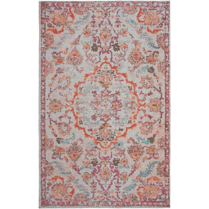 Classic Vintage CLV102 Power Loomed Area Rug - Red/Beige - 6'x9' - Safavieh.