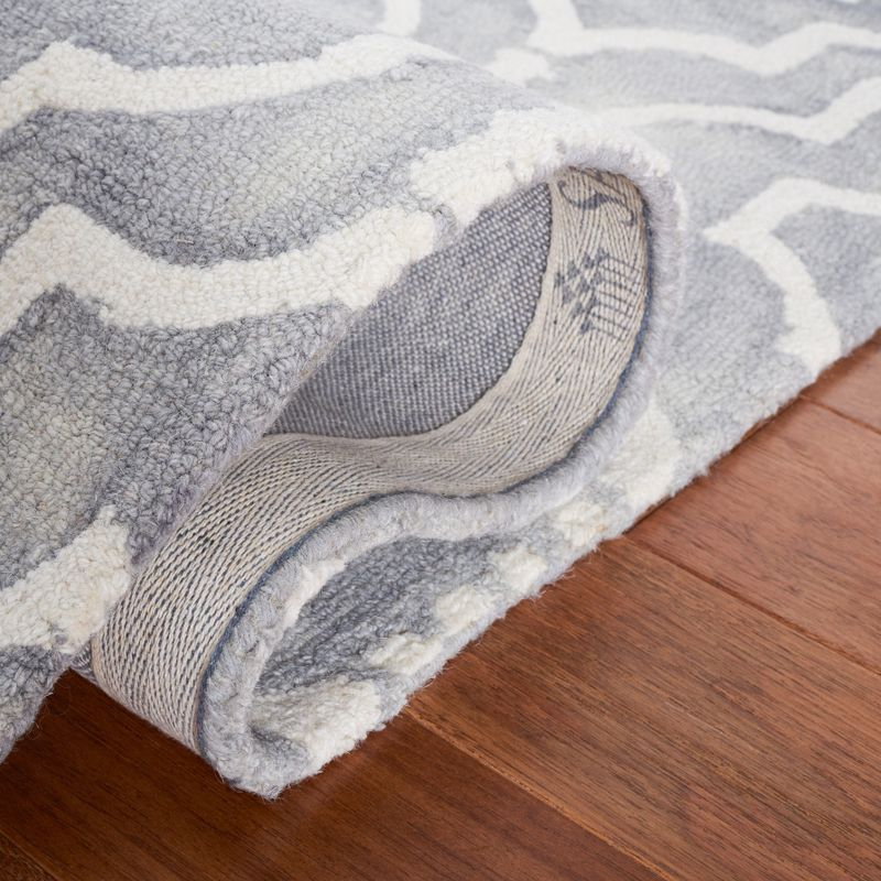 Dip Dye DDY538 Hand Tufted Indoor Accent Rug - Grey/Ivory - 2'x3' - Safavieh