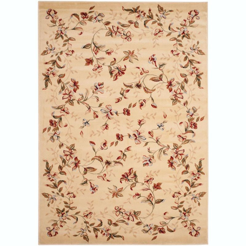 Lyndhurst LNH325 Power Loomed Area Rug - Beige - 5'3"x7'6" - Safavieh.