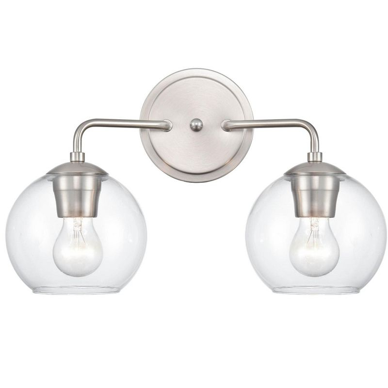 Millennium Lighting 2 - Light Vanity in  Brushed Nickel