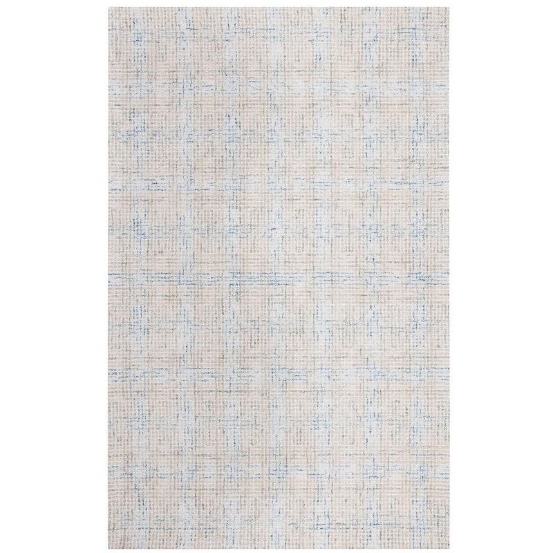 Abstract ABT656 Handmade Indoor Area Rug - Ivory/Beige - 6'x9' - Safavieh