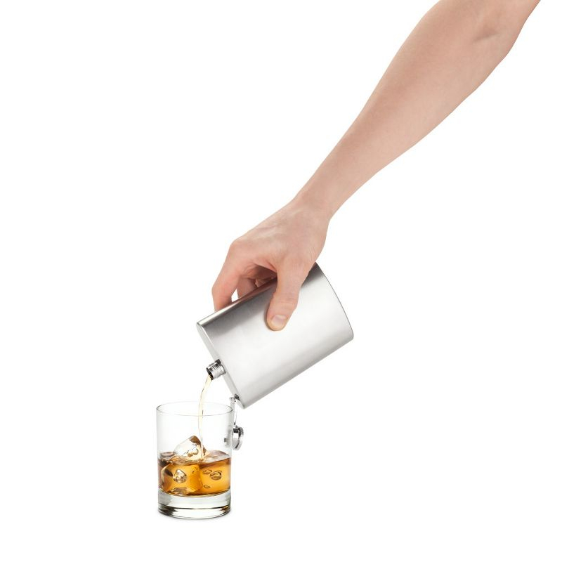 True Trueflask 8 oz Stainless Steel Flask
