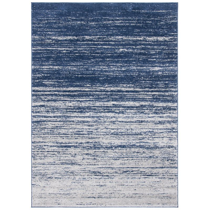 Adirondack ADR113 Machine Made Indoor Accent Rug - Navy/Grey - 3'x5' - Safavieh