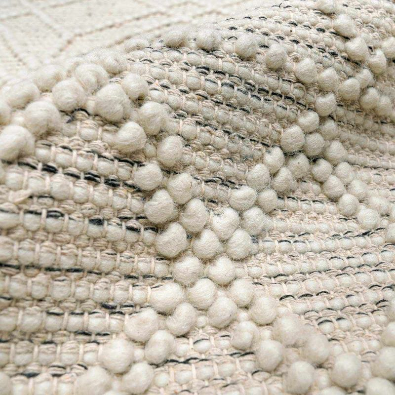 Hauteloom Rectangle Area Rug   Ivory