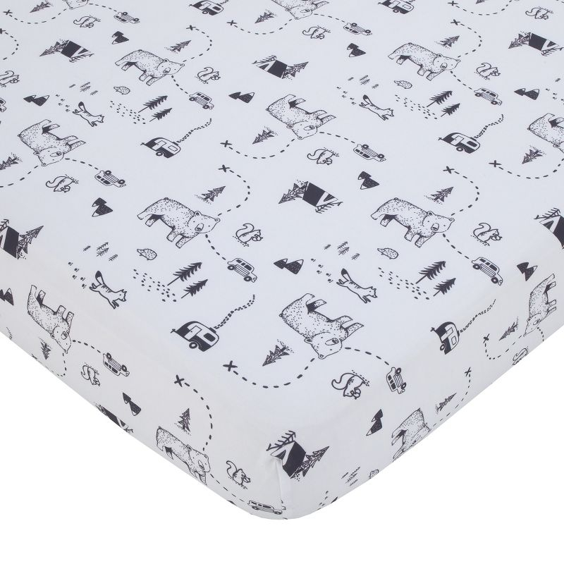 Carter's Woodland Friends 3 Piece Nursery Crib Bedding Set