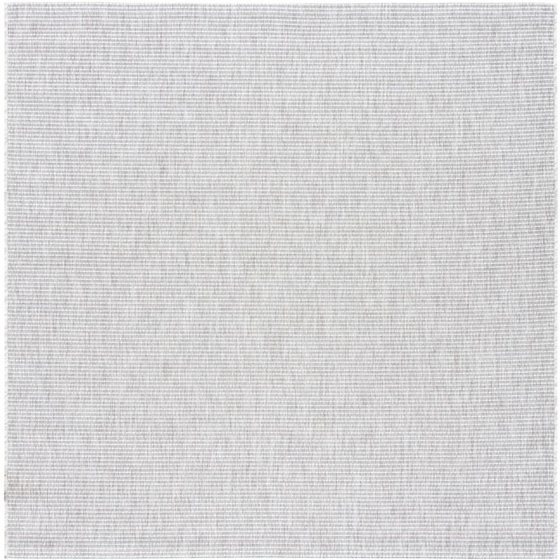 Courtyard CY8403 Power Loomed Indoor/Outdoor Area Rug - Ivory/Grey - 6'7"x6'7" - Safavieh.
