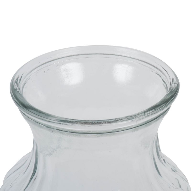 Vickerman 8" Clear Rose Vase. Includes two pieces per set.
