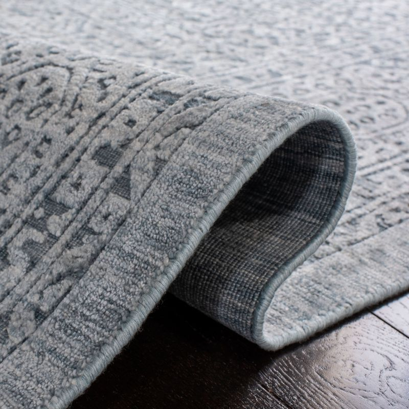 Mirage MIR502 Hand Loomed Indoor Area Rug - Sea/Blue - 9'x12' - Safavieh