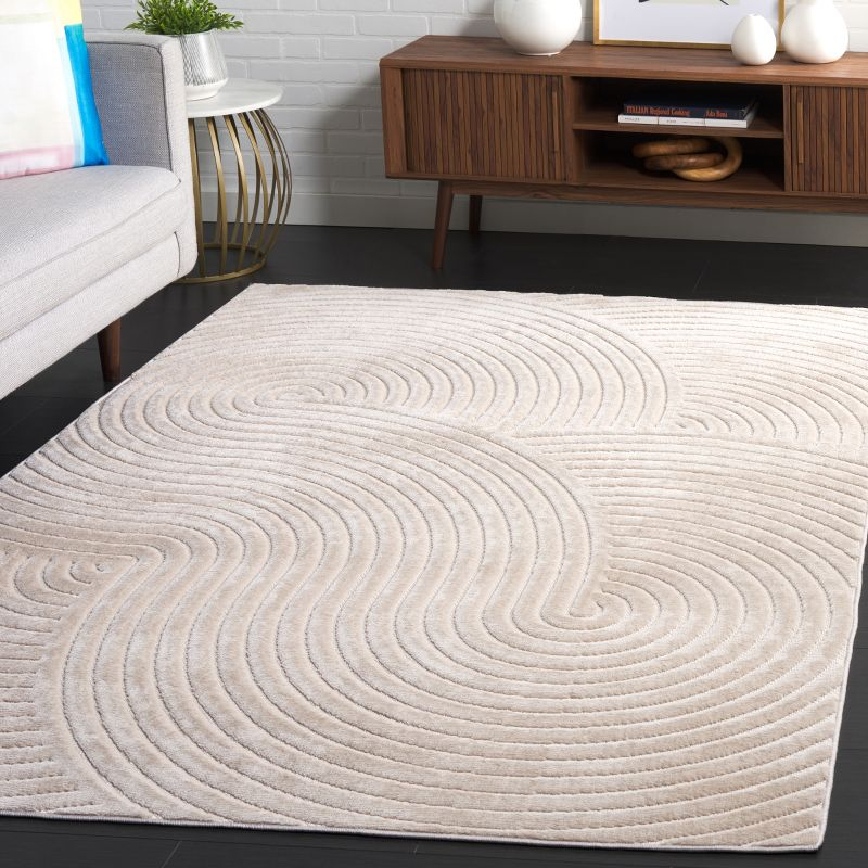 Selena Performance Solid Color Rug
