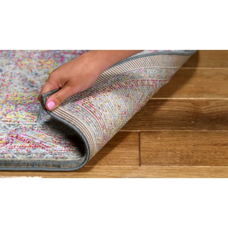 Luxor LUX322 Power Loomed Area Rug - Ivory/Fuchsia - 8'x10' - Safavieh.
