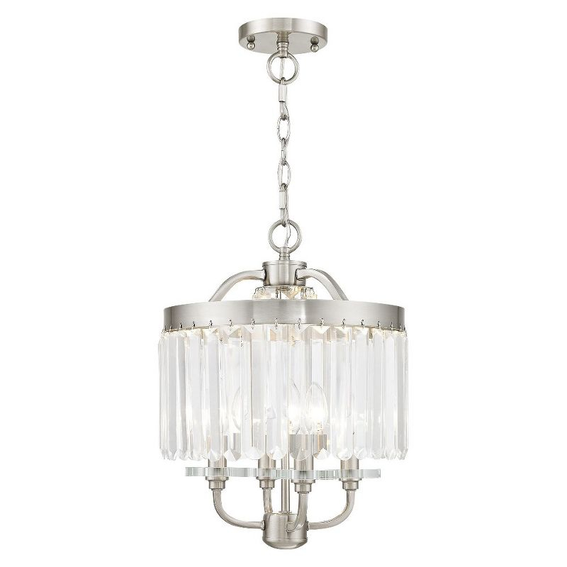 Livex Lighting Ashton 4 - Light Chandelier in  Hand Painted Palacial Bronze