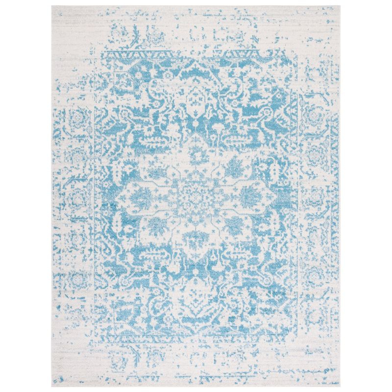 Madison MAD603 Power Loomed Indoor Area Rug - Teal/Ivory - 8'x10' - Safavieh