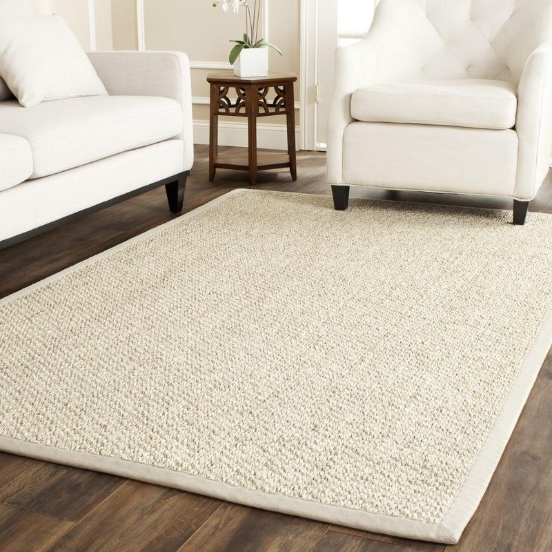 Natural Fiber NF525 Power Loomed Indoor Area Rug - Marble - 5'x8' - Safavieh.