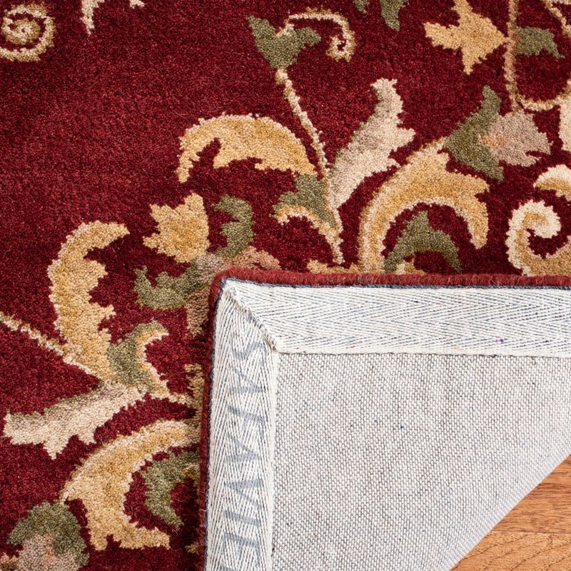 Heritage HG640 Hand Tufted Area Rug - Red - 5'x8' - Safavieh.