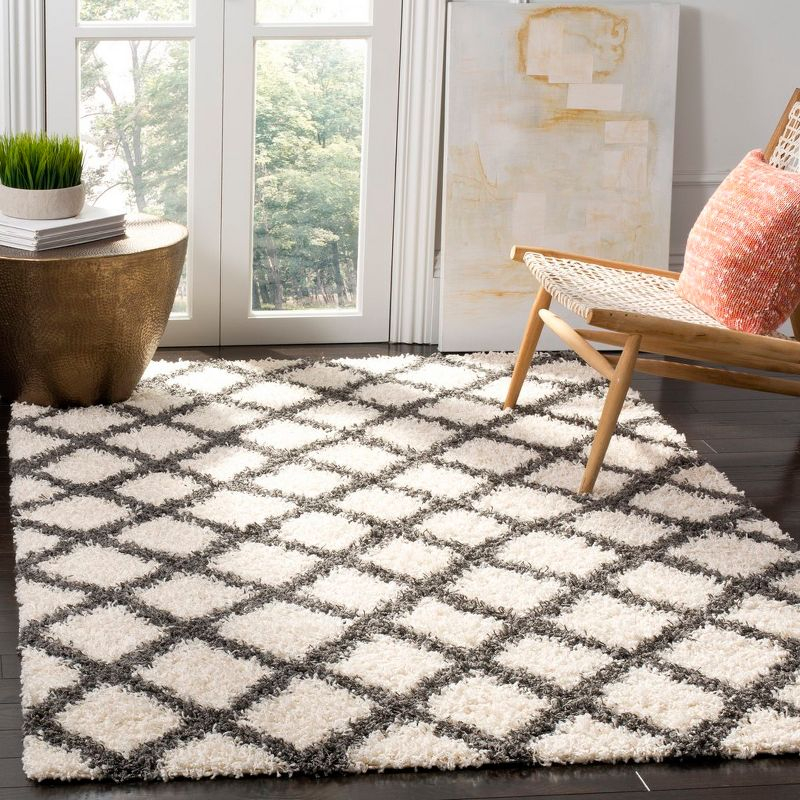 Dallas Shag SGDS258 Power Loomed Area Rug  - Safavieh