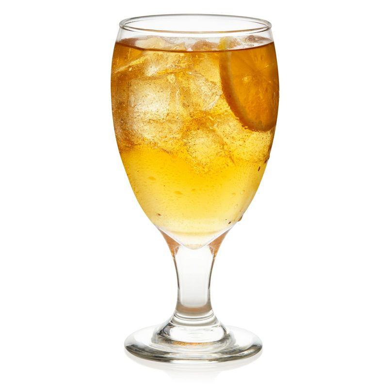 Libbey Classic Goblet Party Glasses, Set of 12