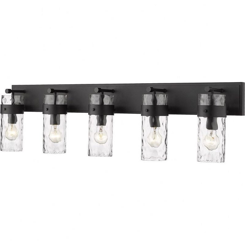 Z-Lite Fontaine 5 - Light Vanity in  Matte Black