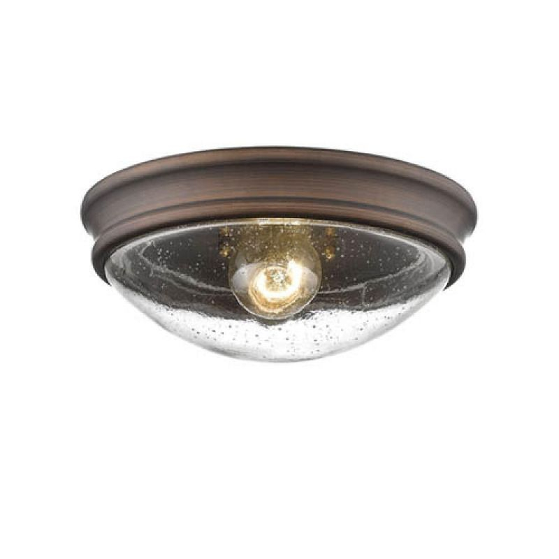 Millennium Lighting 1 - Light Flush Mount in  Rubbed Bronze
