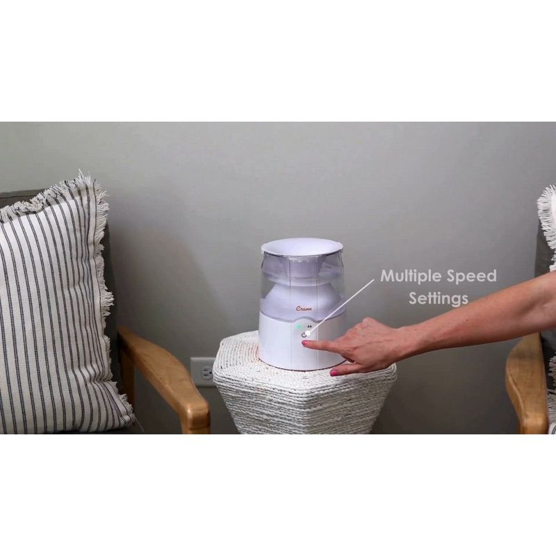 Crane Warm Mist Humidifier with Soothing Steam Treatment - 0.5gal