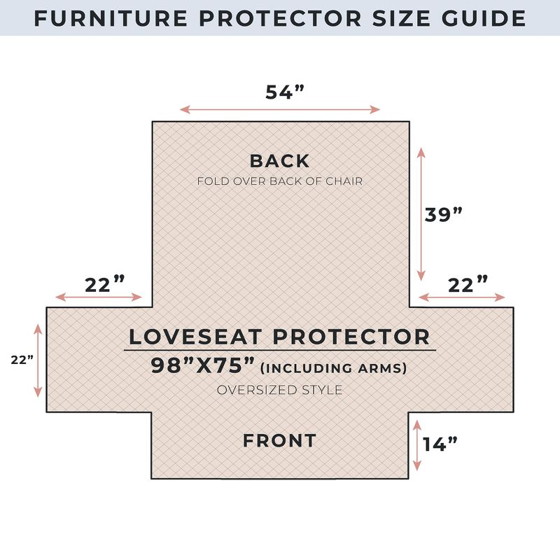 Reversible Stitched Patchwork Sofa Furniture Protector - Great Bay Home(Loveseat, Burgundy)