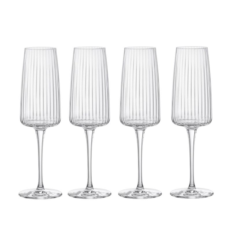 Bormioli Rocco Exclusiva 8.5 Oz Prosecco Glass  - Set of 4