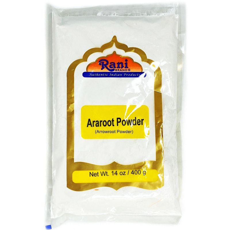 Araroot (Arrowroot) Powder - 14oz (400g) - Rani Brand Authentic Indian Products