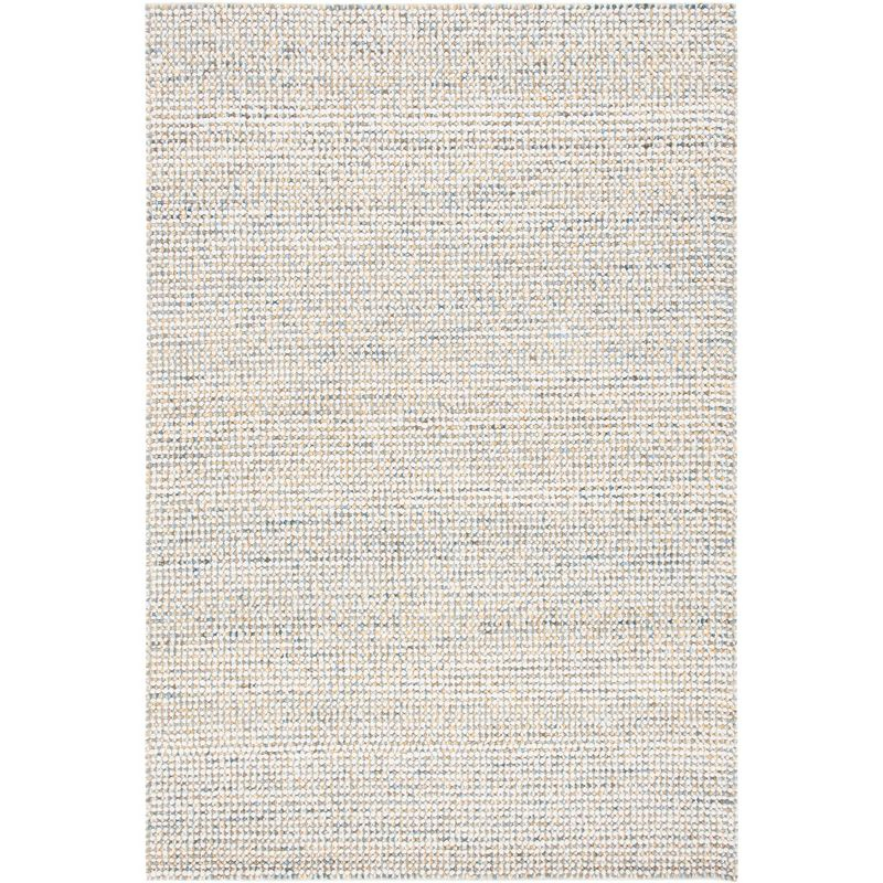 Vermont VRM401 Hand Woven Area Rug - Dark Gold/Blue - 6'x9' - Safavieh.