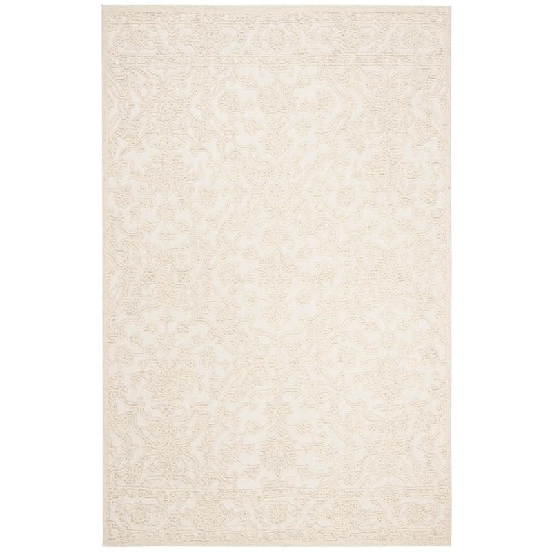 Trace TRC102 Hand Tufted Indoor Area Rug - Ivory - 5'x8' - Safavieh