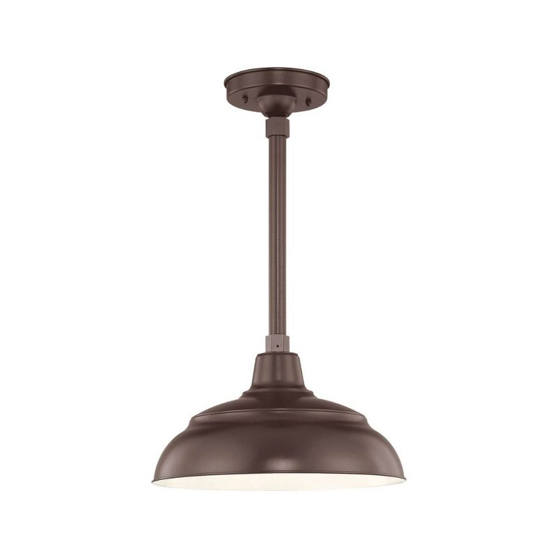 Millennium Lighting R Series 1 - Light Pendant in  Satin Green
