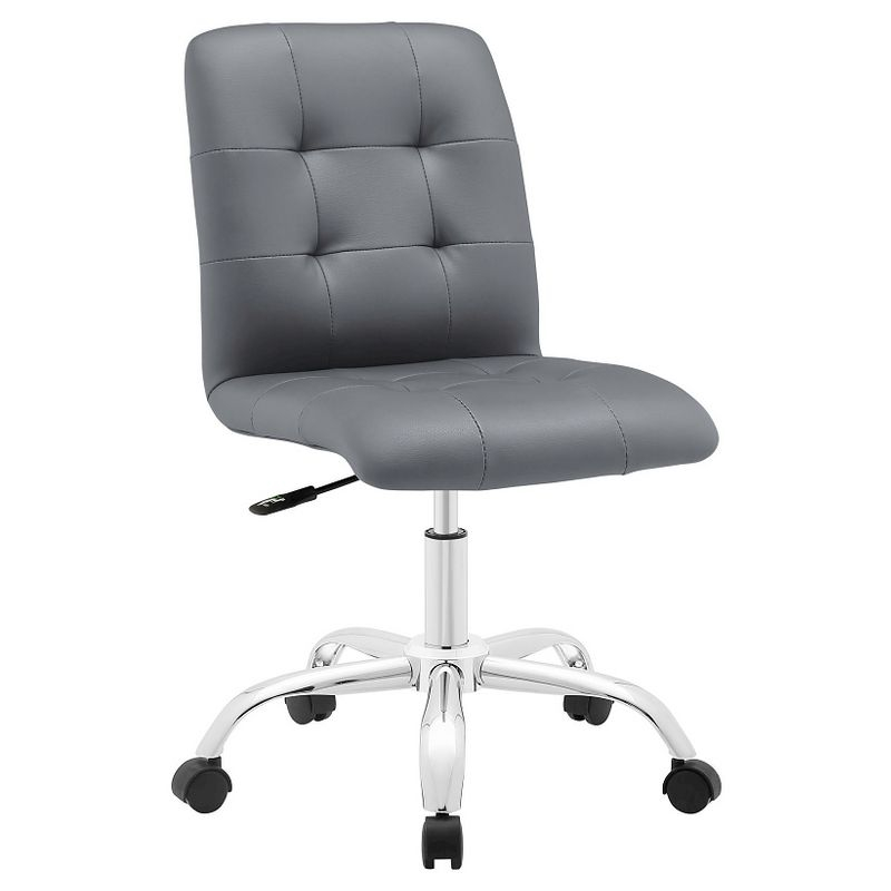 Modway Prim Armless Mid Back Office Chair