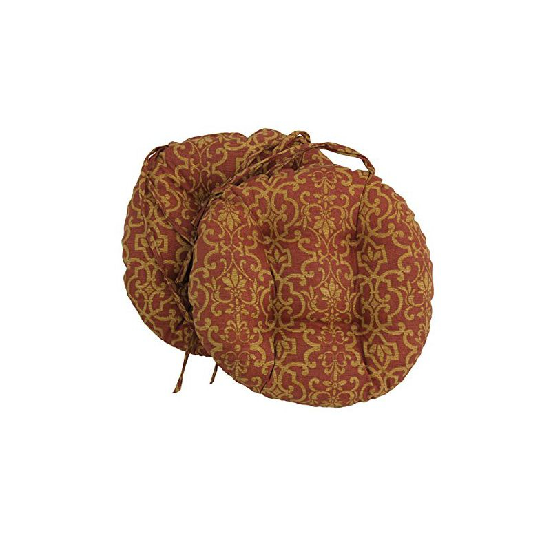 House of Hampton® Outdoor 3.5'' Dining Chair Seat Cushion (Set of 2)