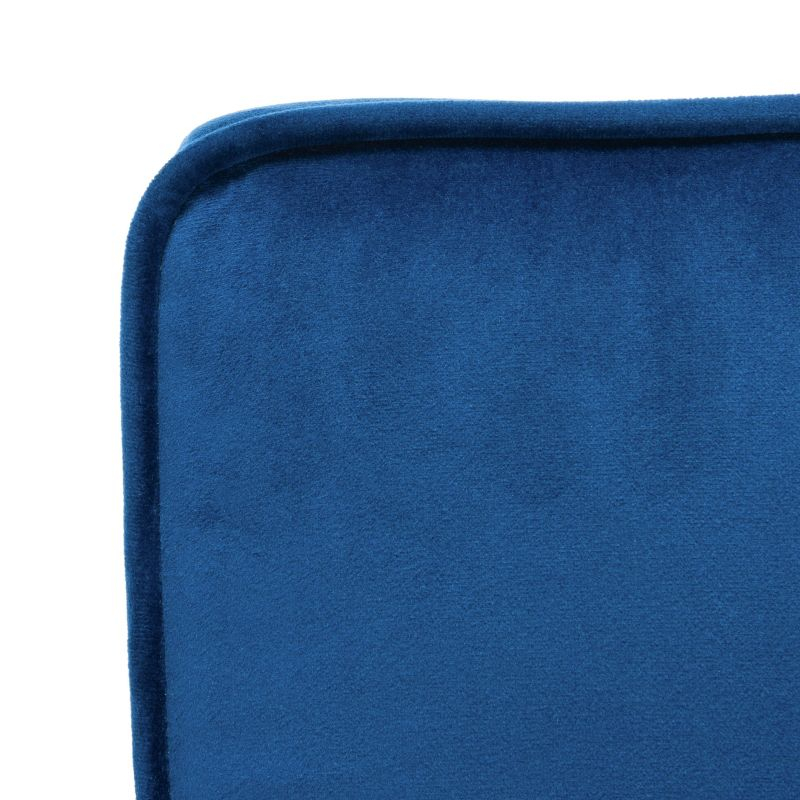Suri Mid Century Arm Chair - ACH4508 - Navy/Walnut - Safavieh