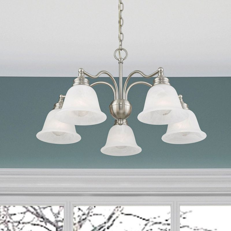 Livex Lighting Essex 5 - Light Chandelier in  Brushed Nickel