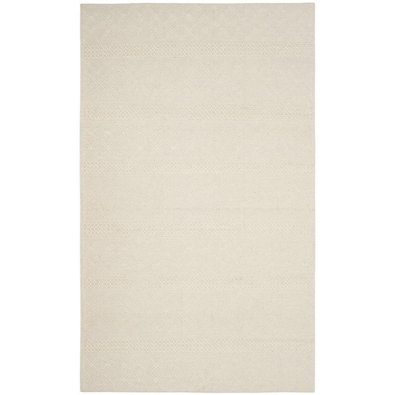 Vermont VRM211 Hand Woven Area Rug - Ivory - 6'x9' - Safavieh.