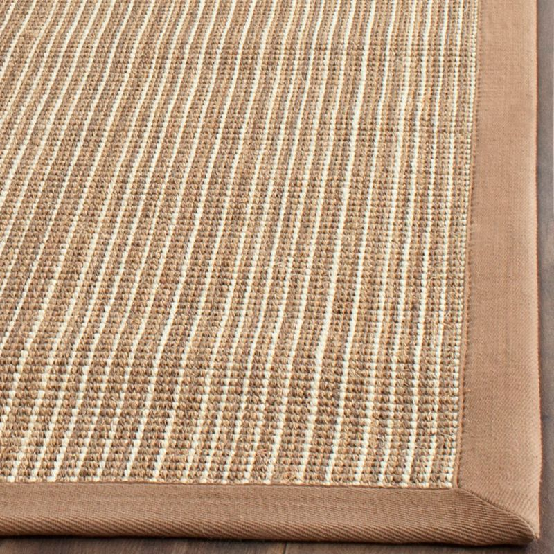 Natural Fiber NF442 Power Loomed Area Rug - Tan/Tan - 4'x6' - Safavieh.