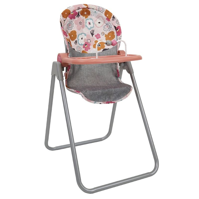 509 Crew: Melange Flora - Foodie Doll Highchair - 5pc Feeding Accessories,3+