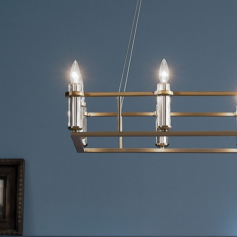 Kichler Lighting Rosalind 12 - Light Chandelier in  Brushed Natural Brass