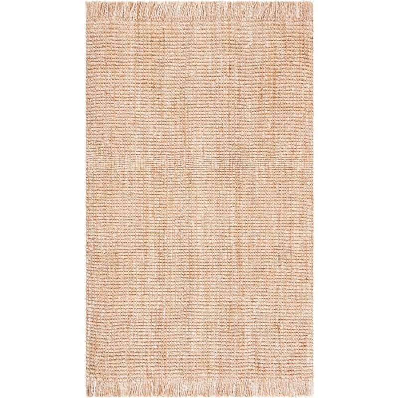 Natural Fiber NF828 Hand Woven Indoor Area Rug - Natural/Beige - 4'x6' - Safavieh